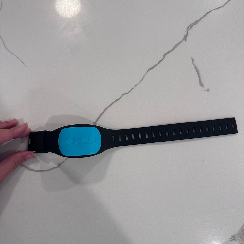Blue and Black Sharkbanz